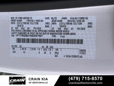 2022 Ford F-250SD Lariat - 4WD / CLEAN CARFAX / ONE OWNER