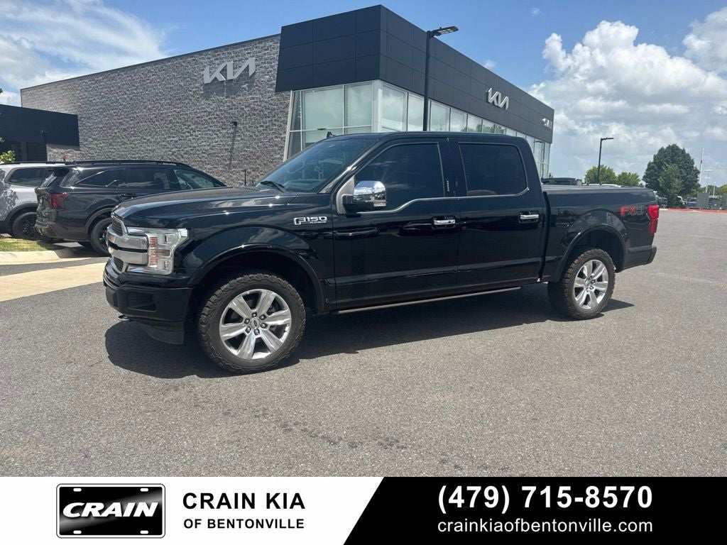 2018 Ford F-150 Platinum - 4WD / PANORAMIC SUNROOF