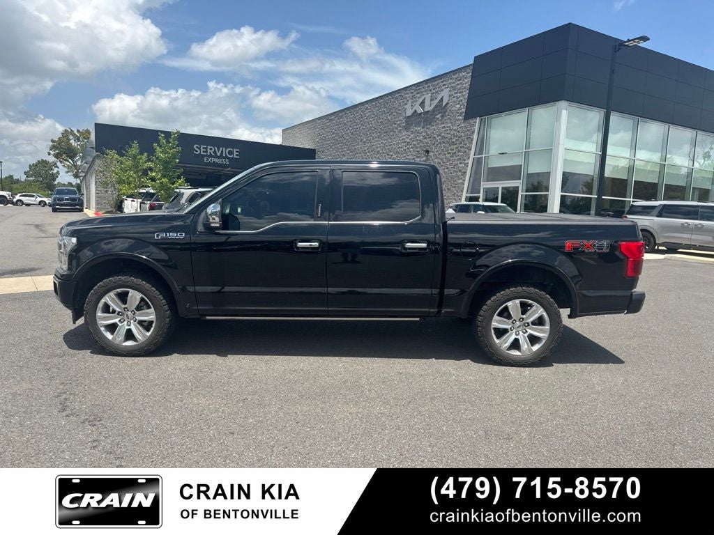 2018 Ford F-150 Platinum - 4WD / PANORAMIC SUNROOF