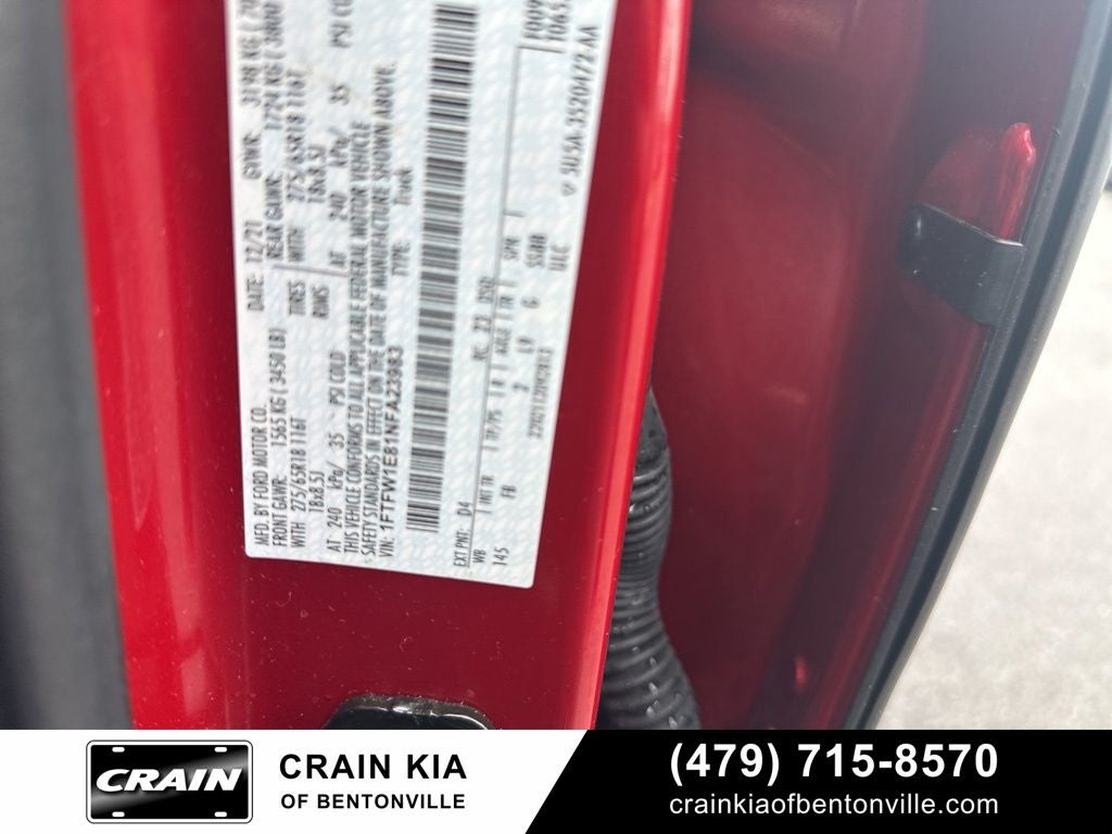2022 Ford F-150 XLT - 4WD / 302A PACKAGE / $57,865 MSRP