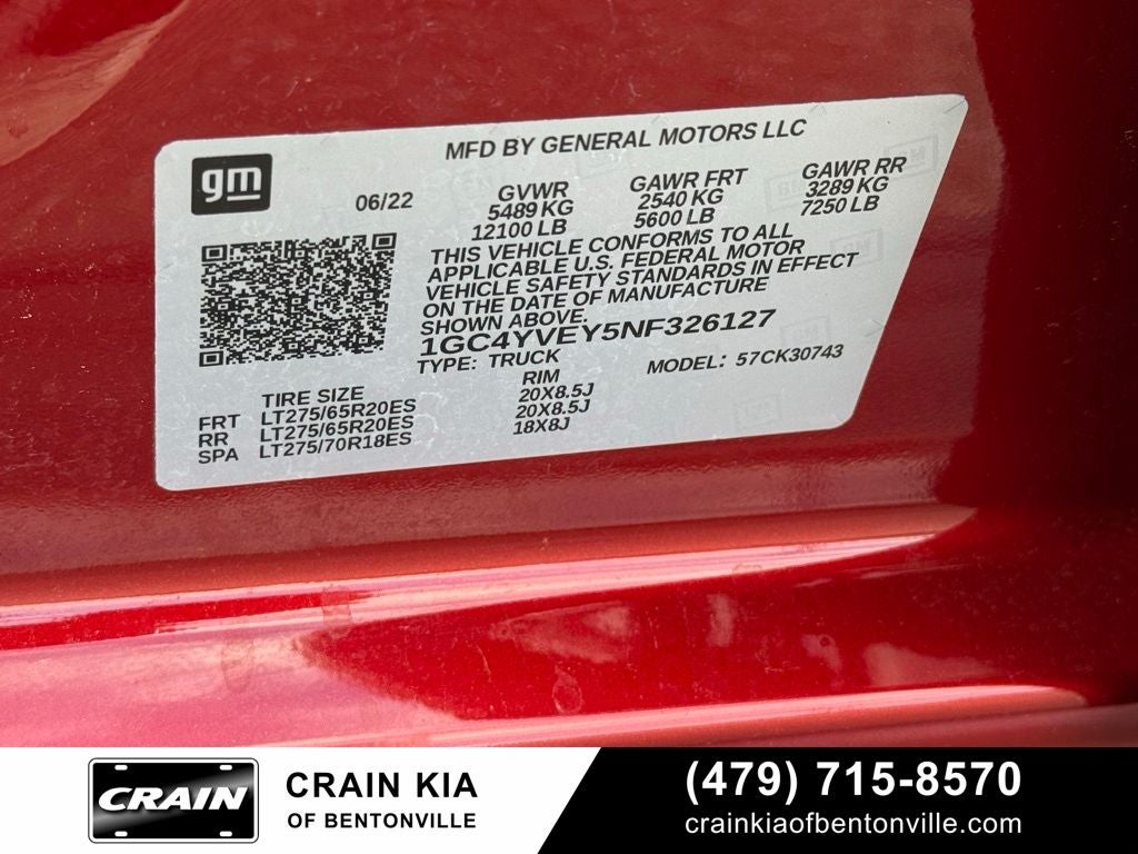 2022 Chevrolet Silverado 3500HD High Country - 4WD / ONE OWNER / SUNROOF