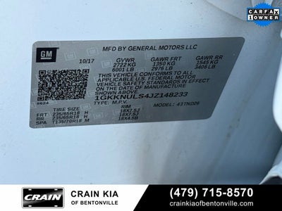 2018 GMC Acadia SLT-1 - WHOLESALE / AS-IS