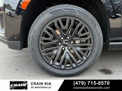 2023 GMC Yukon Denali Ultimate - 4WD / $95,545 MSRP / PANO ROOF / DVD