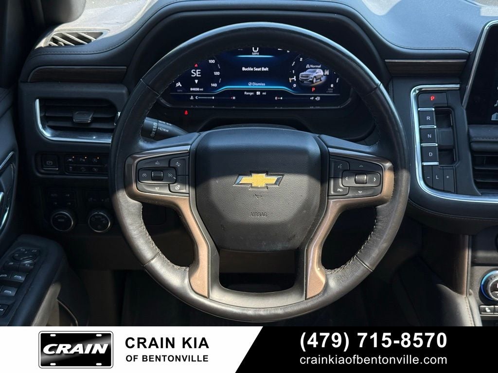 2022 Chevrolet Tahoe High Country - 4WD / PANORAMIC SUNROOF / ONE OWNER
