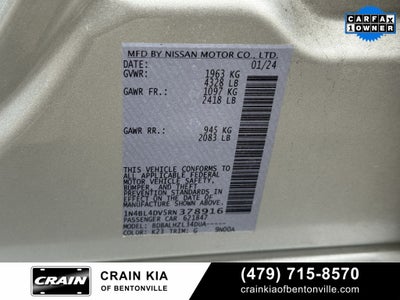 2024 Nissan Altima 2.5 SV - CLEAN CARFAX / ONE OWNER