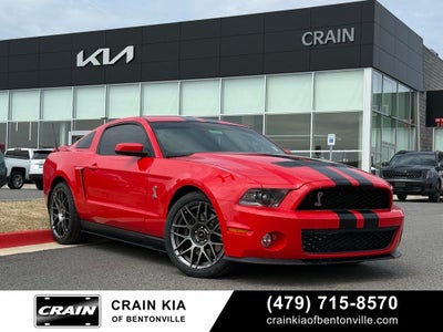 2012 Ford Mustang Shelby GT500 - SVT PERFORMANCE / VERY LOW MILES!