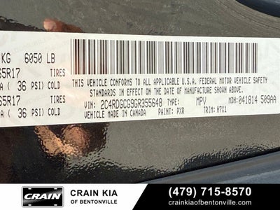 2016 Dodge Grand Caravan SXT