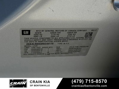 2017 GMC Terrain SLE-2 - CARFAX ONE OWNER