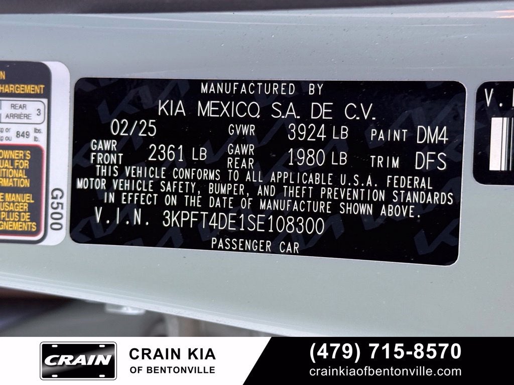 2025 Kia K4 LXS - KIA CPO / CLEAN CARFAX / ONE OWNER