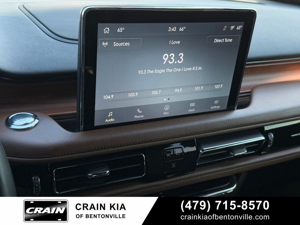 2020 Lincoln Aviator Grand Touring - AWD / PANORAMIC SUNROOF / DVD / 302A