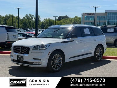 2020 Lincoln Aviator Grand Touring - AWD / PANORAMIC SUNROOF / DVD / 302A