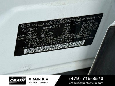 2020 Hyundai SANTA FE SE - CLEAN CARFAX / ONE OWNER