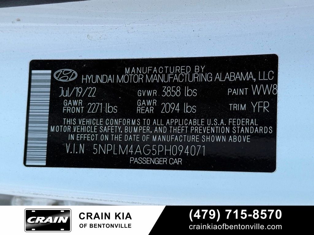2023 Hyundai ELANTRA SEL - CLEAN CARFAX
