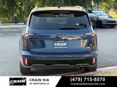 2025 Kia Telluride SX-Prestige X-Line - KIA CPO / AWD / DUAL SUNROOF