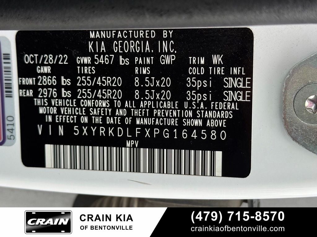2023 Kia Sorento SX - AWD / PANORAMIC SUNROOF / ONE OWNER