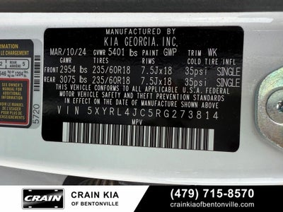 2024 Kia Sorento S - KIA CPO / CLEAN CARFAX / ONE OWNER