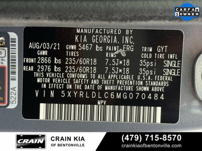 2021 Kia Sorento S - KIA CPO / AWD / CARFAX ONE OWNER