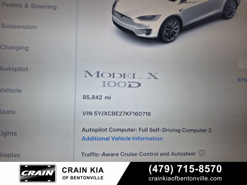 2019 Tesla Model X 100D - AWD