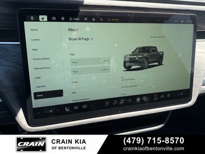 2022 Rivian R1T Adventure - AWD / QUAD MOTOR / LARGE BATTERY / CLEAN CARFAX