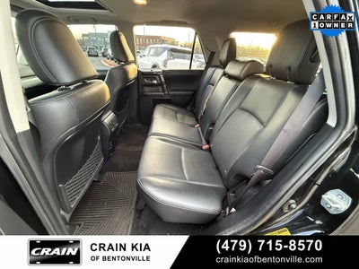 2019 Toyota 4Runner Limited Nightshade - 4WD / SUNROOF / CARFAX ONE OWNER