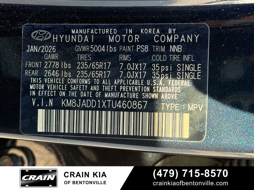 2026 Hyundai TUCSON HYBRID Blue SE - AWD / CLEAN CARFAX / ONE OWNER