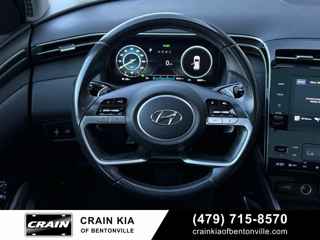 2022 Hyundai TUCSON HYBRID SEL Convenience - PANORAMIC SUNROOF / ONE OWNER