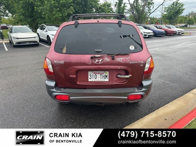2003 Hyundai SANTA FE LX 2.7L V6 - WHOLESALE / AS-IS