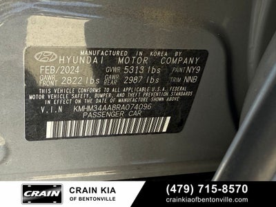 2024 Hyundai IONIQ 6 SEL - 305 MILE RANGE / CLEAN CARFAX / ONE OWNER