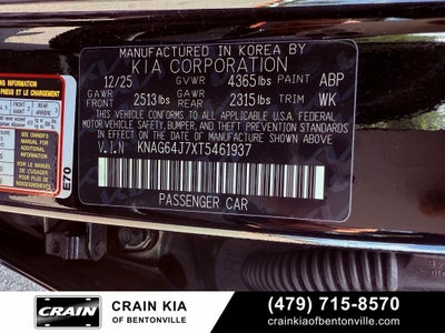 2026 Kia K5 GT-Line - KIA CPO / CLEAN CARFAX / ONE OWNER