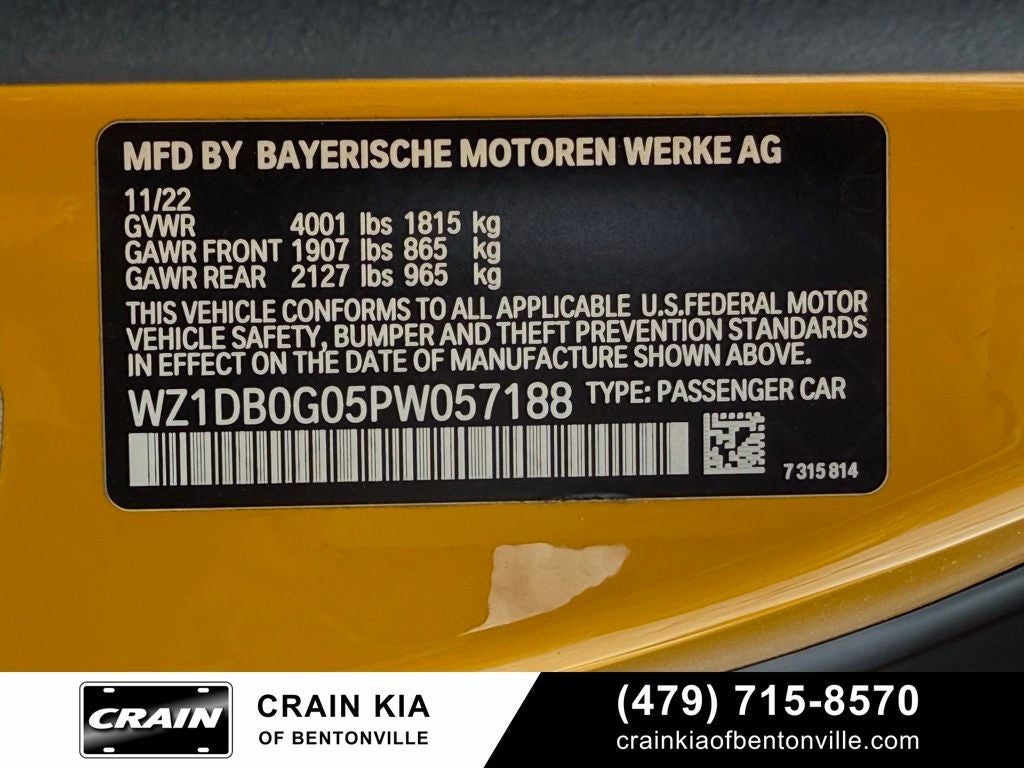 2023 Toyota GR Supra 3.0 Premium - CLEAN CARFAX / NITRO YELLOW