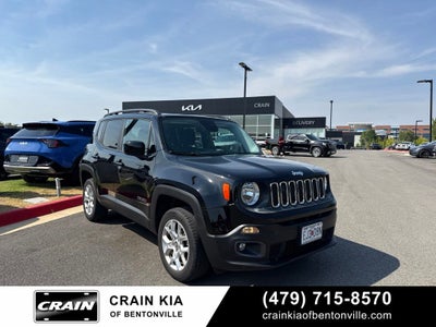 2017 Jeep Renegade Latitude - 4WD / CLEAN CARFAX / DUAL SUNROOF