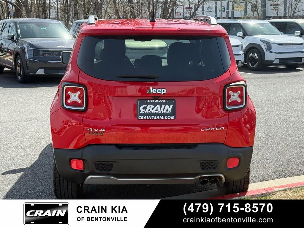 2015 Jeep Renegade Limited - 4WD / CLEAN CARFAX / ONE OWNER
