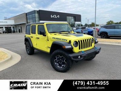 2023 Jeep Wrangler Rubicon 4xe 4X4 / CLEAN CARFAX / ONE OWNER
