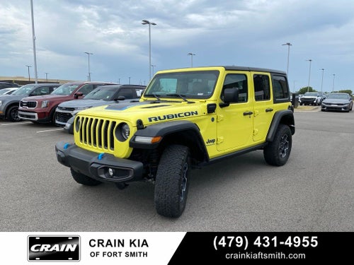 2023 Jeep Wrangler Rubicon 4xe 4X4 / CLEAN CARFAX / ONE OWNER