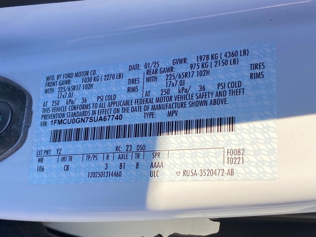 2025 Ford Escape Active HEATED SEATS / ONE OWNER