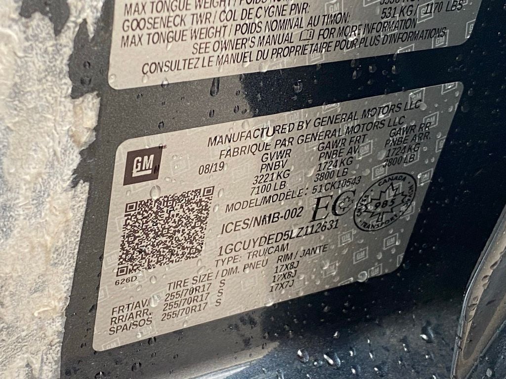 2020 Chevrolet Silverado 1500 LT 4X4 / HEATED SEATS