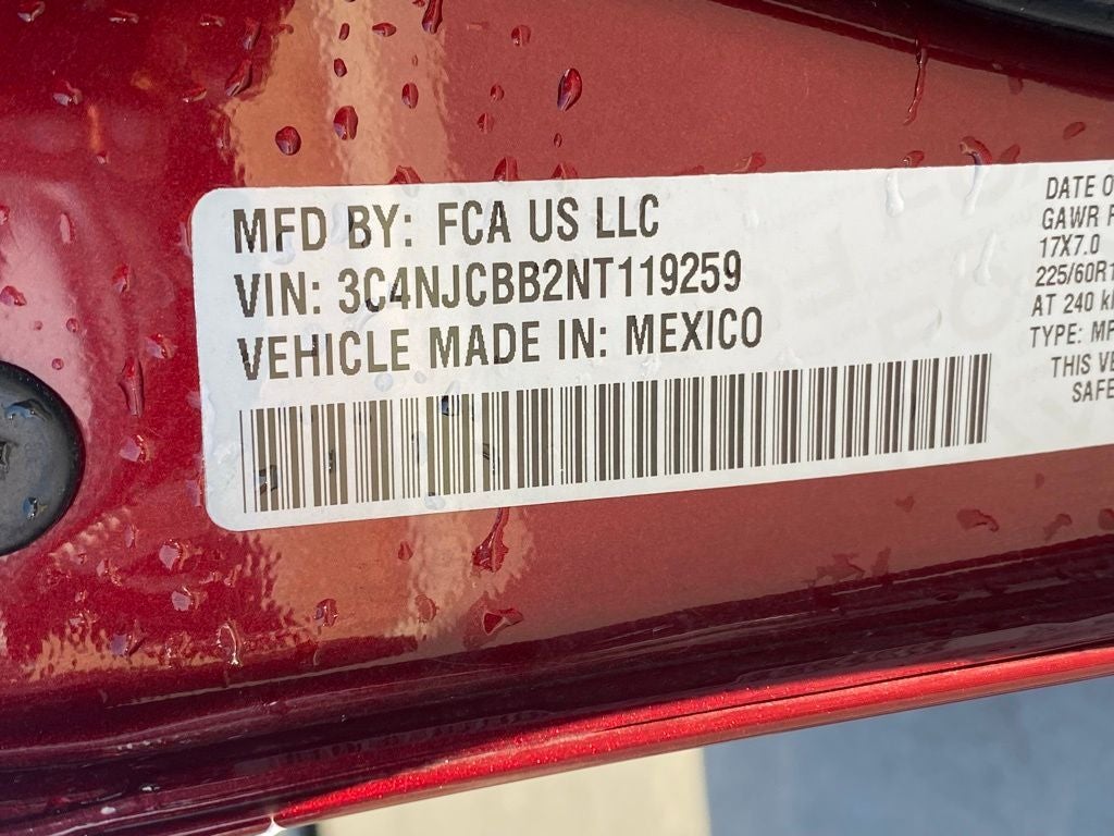 2022 Jeep Compass Latitude ONE OWNER