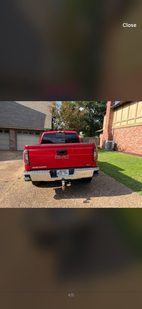 2017 GMC Sierra 1500 SLT 4X4 / LEATHER / CLEAN CARFAX