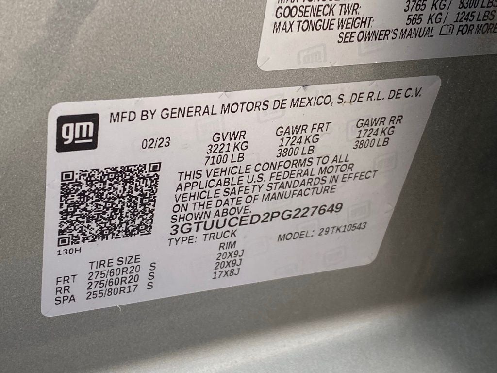 2023 GMC Sierra 1500 Elevation 4X4 / BOSE AUDIO / HEATED SEATS