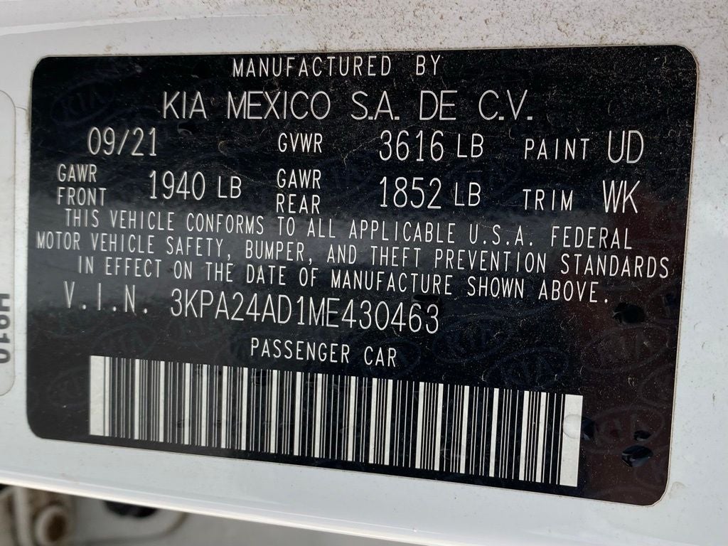 2021 Kia Rio LX