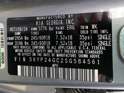 2025 Kia Telluride LX LEATHER / 3RD ROW / NAV