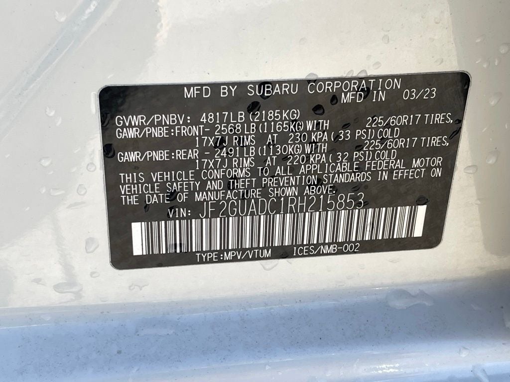 2024 Subaru Crosstrek Premium