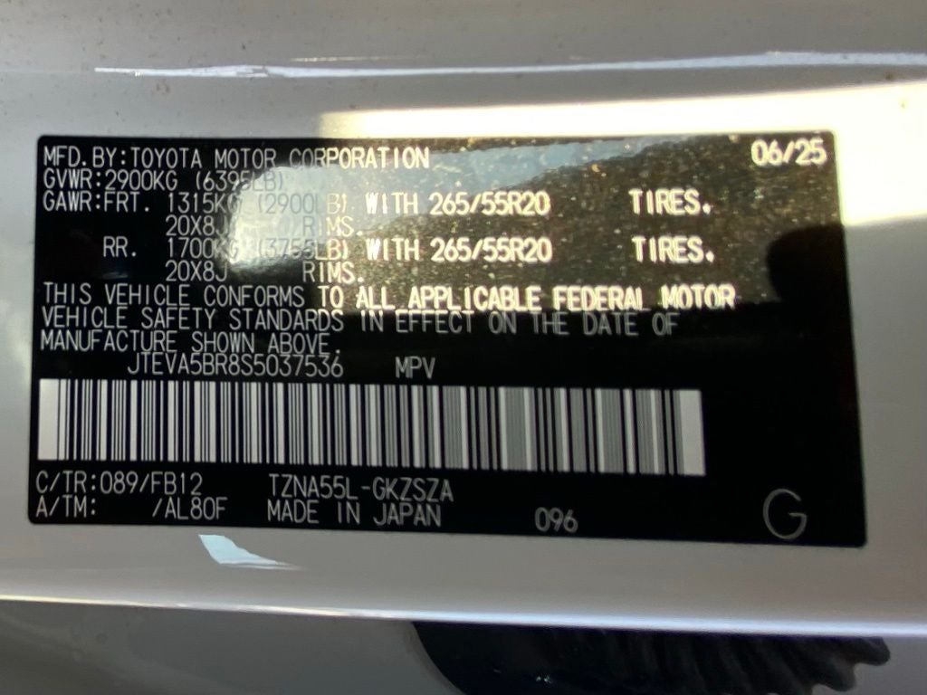 2025 Toyota 4Runner TRD SPORT / 4X4 / ONE OWNER