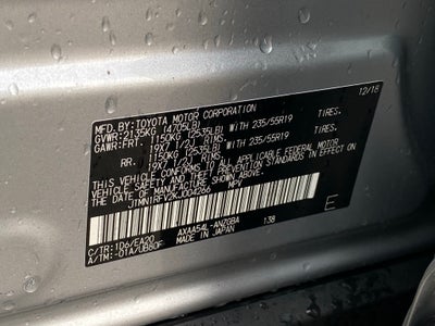 2019 Toyota RAV4 Limited AWD / LEATHER / SUNROOF