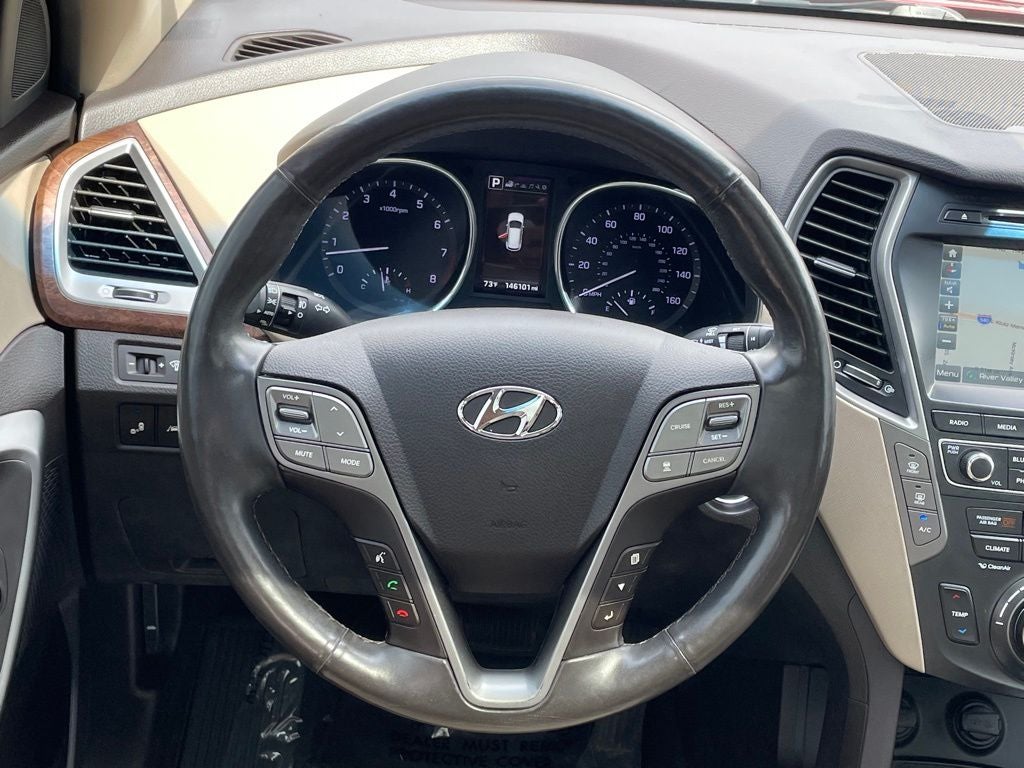 2017 Hyundai SANTA FE Limited Ultimate AWD / MOONROOF / HEATED SEATS