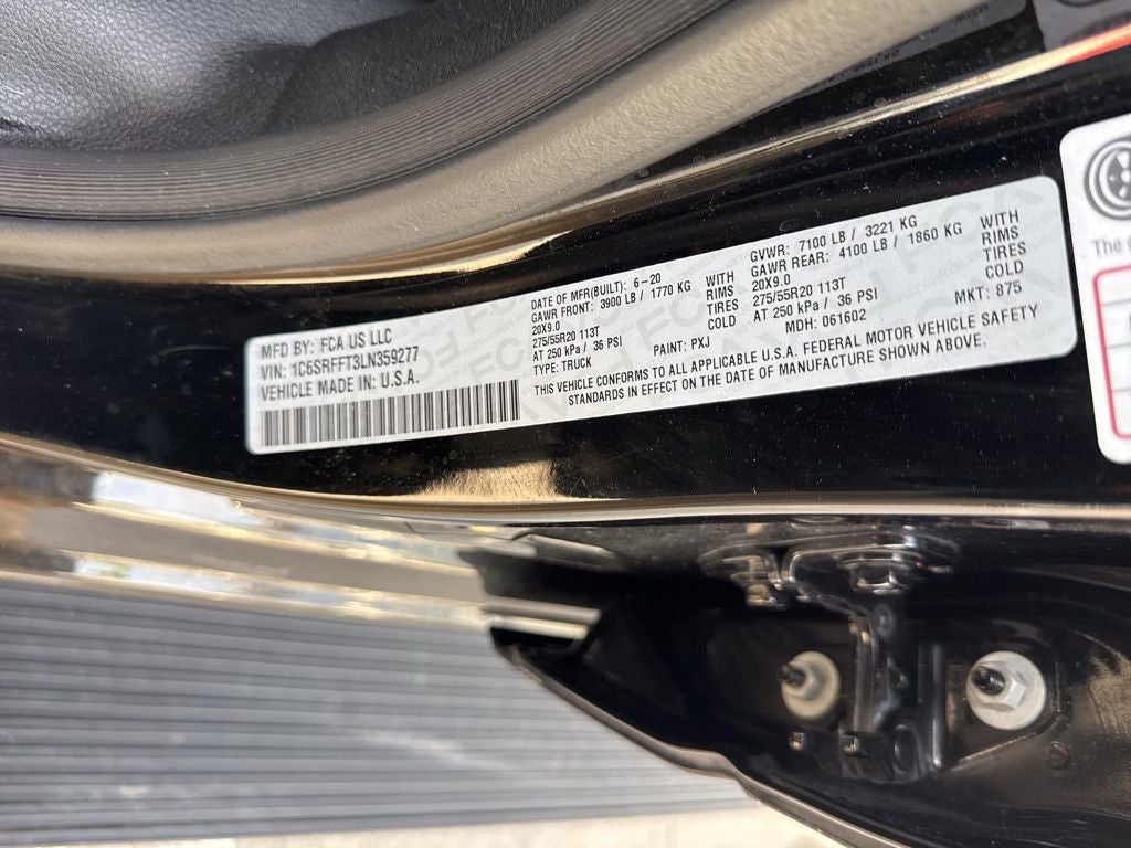 2020 RAM 1500 BLACK WIDOW LOW MILES! CONVERSION TRUCK