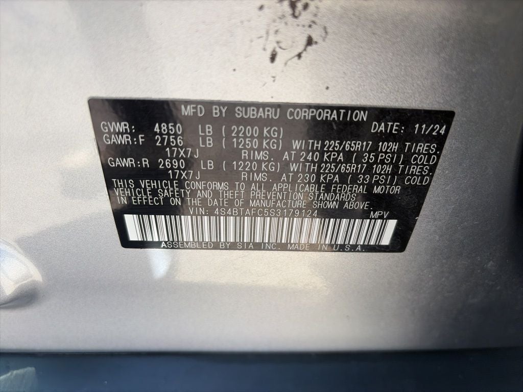 2025 Subaru Outback Premium CLEAN 1-OWNER CARFAX