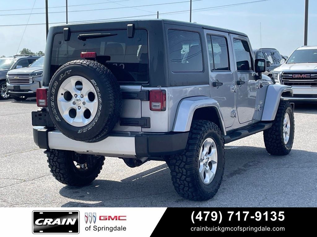 2013 Jeep Wrangler Unlimited Sahara
