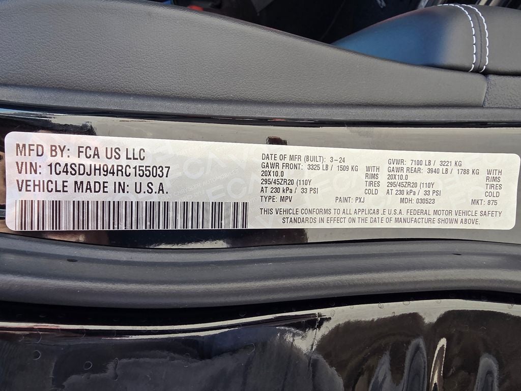 2024 Dodge Durango SRT Hellcat