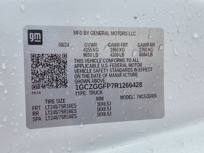 2024 Chevrolet Express 3500 Work Van Cargo